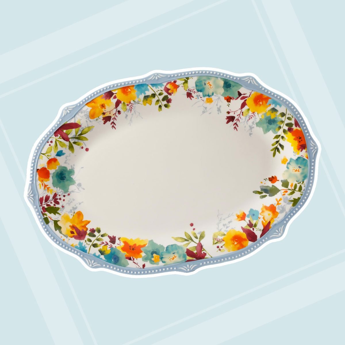 The Pioneer Woman Willow 21-Inch Oval Platter