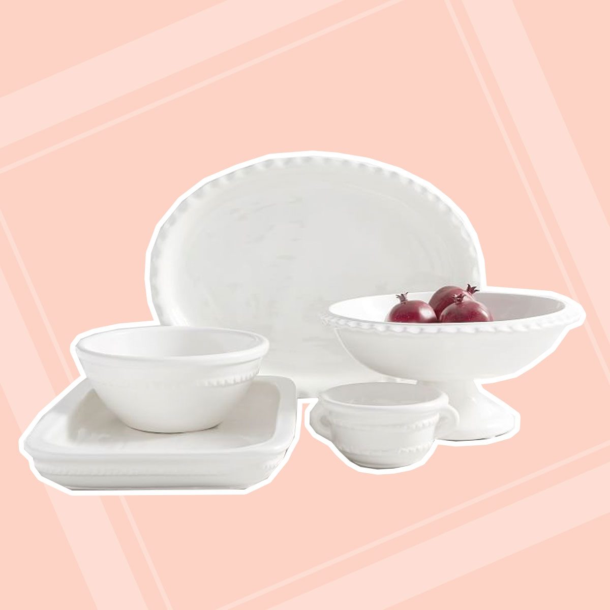 Napoli Oval Serving Platter