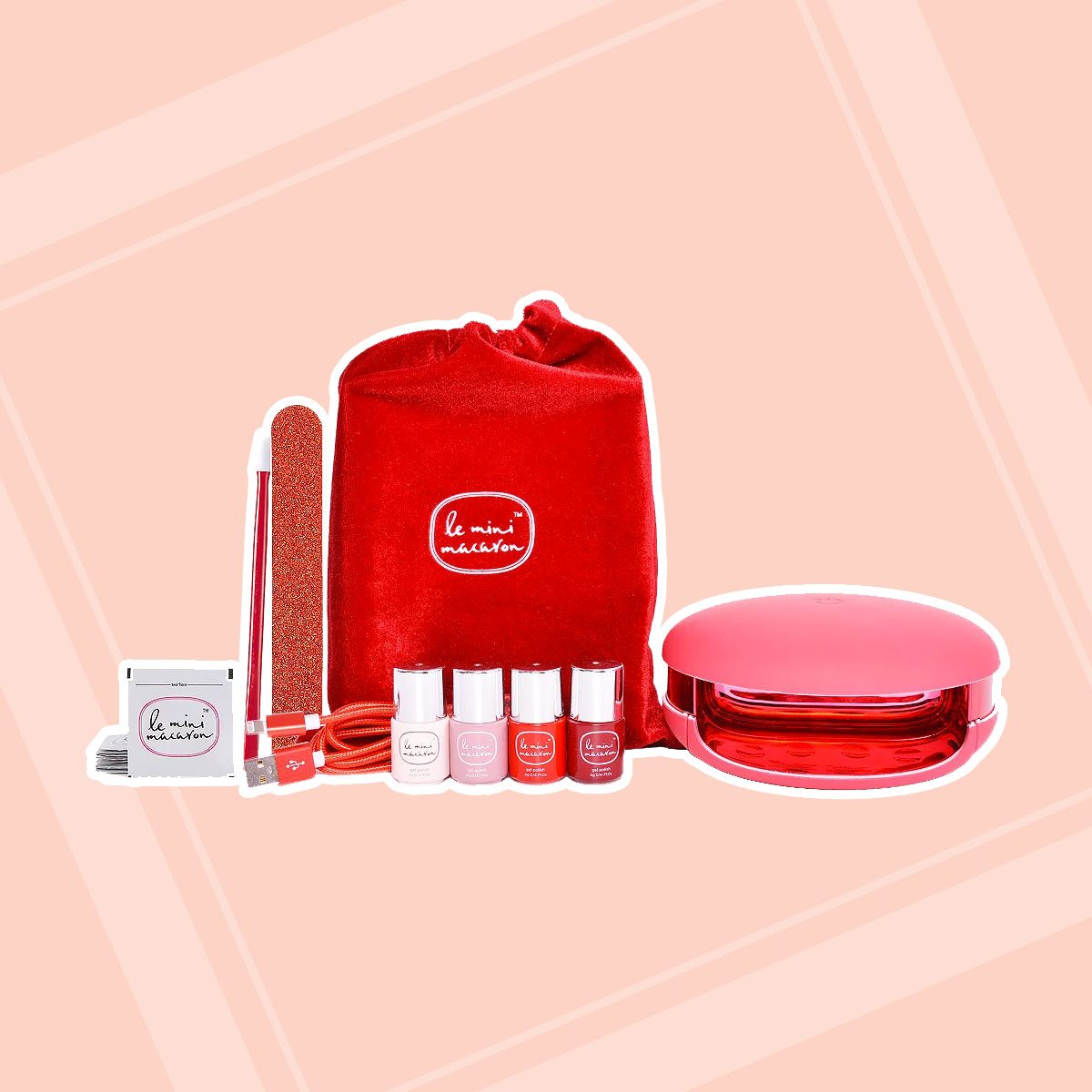 Le Mini Macaron Deluxe Gel Manicure Set