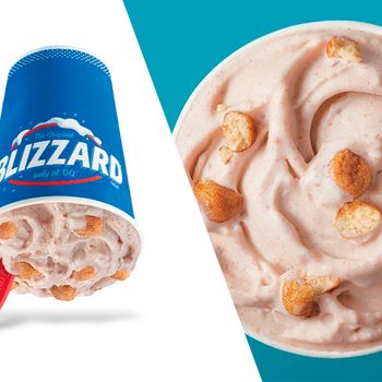 Dairy Queen Snickerdoodle Cookie Dough Blizzard