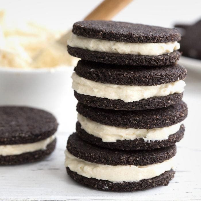 Keto Sugar-Free Homemade Oreo Cookies