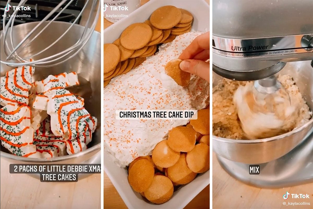 How to Make Little Debbie Christmas Tree Cake Dip for the Holidays