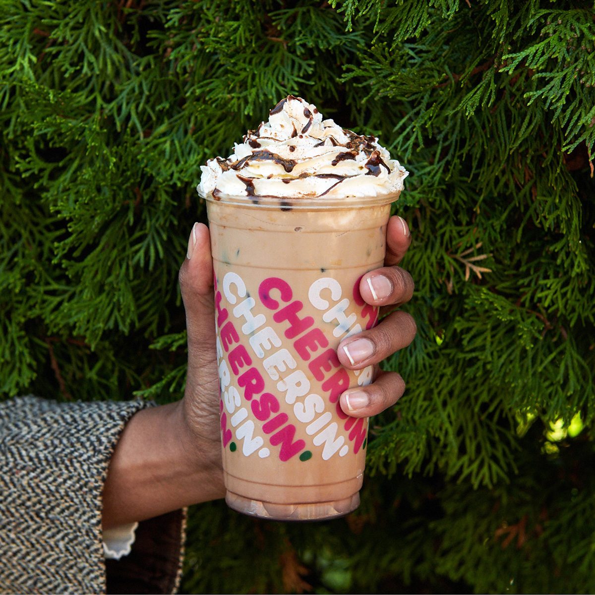 Dunkin peppermint mocha latte