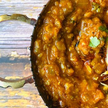 Red lentil dal