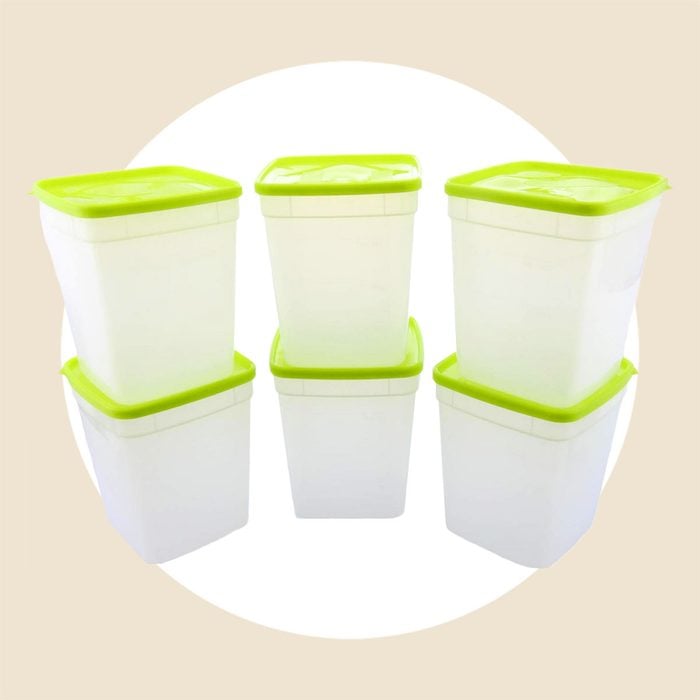 Arrow Reusable Plastic Storage Container Set