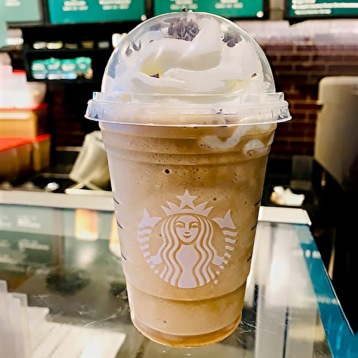 Irish Cream Frappuccino From Starbucks