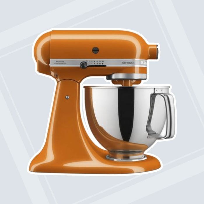 Orange Kitchenaid Stand Mixer 1