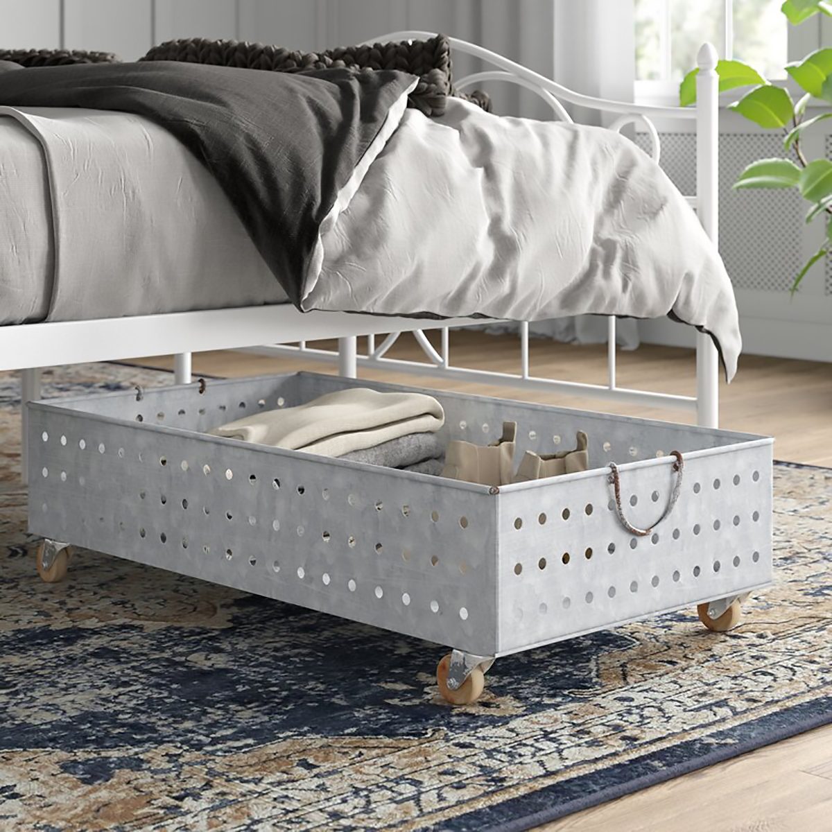 Galvanized Metal Underbed Storage