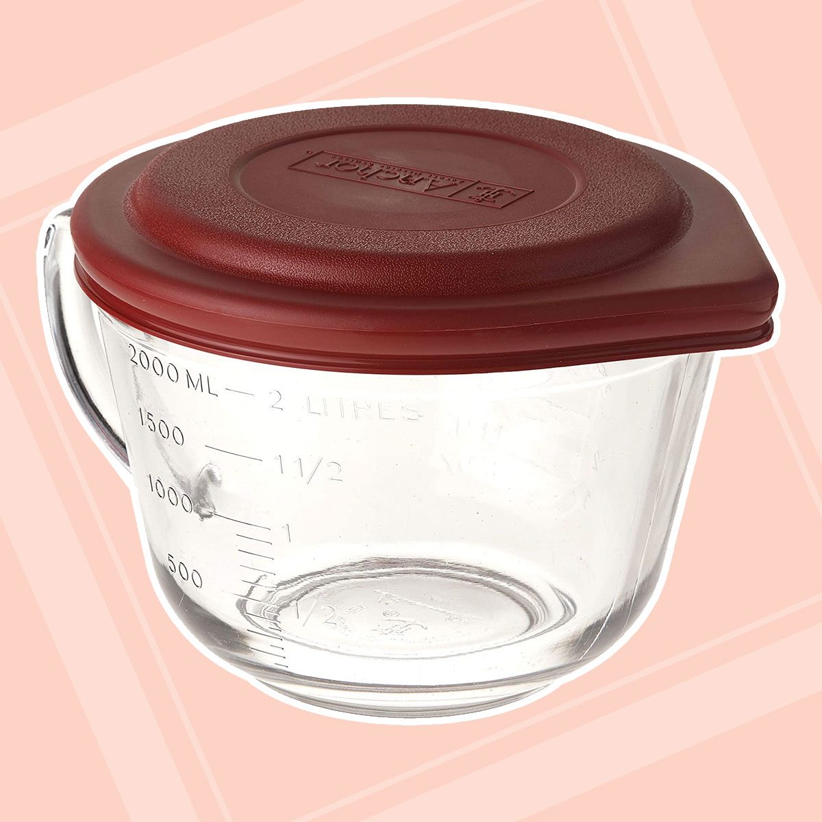 mixing bowls Batter Bowl 2qt Pl Lid Glass