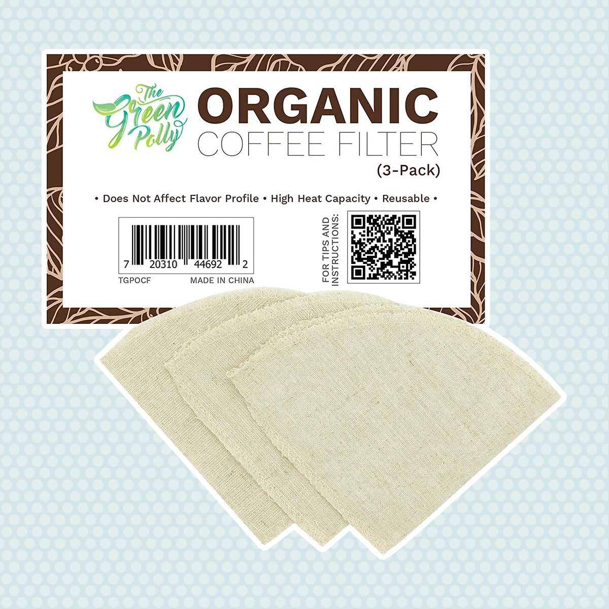 sustainable coffee Green Polly Eco Friendly Anti Microbial All Natural