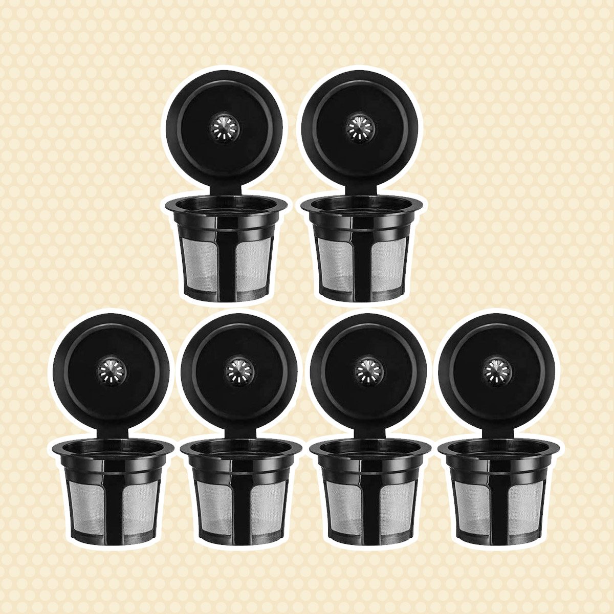 sustainable coffee Reusable Universal Filters Stainless Eco Friendly