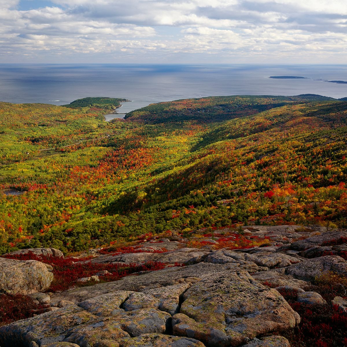 View From Top Of Cadillac Mountain