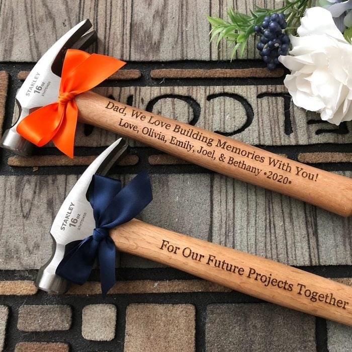 Personalized Hammer Ecomm Via Etsy.com