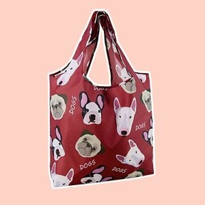 Reusable Foldable 6 Pack Shopping Bags