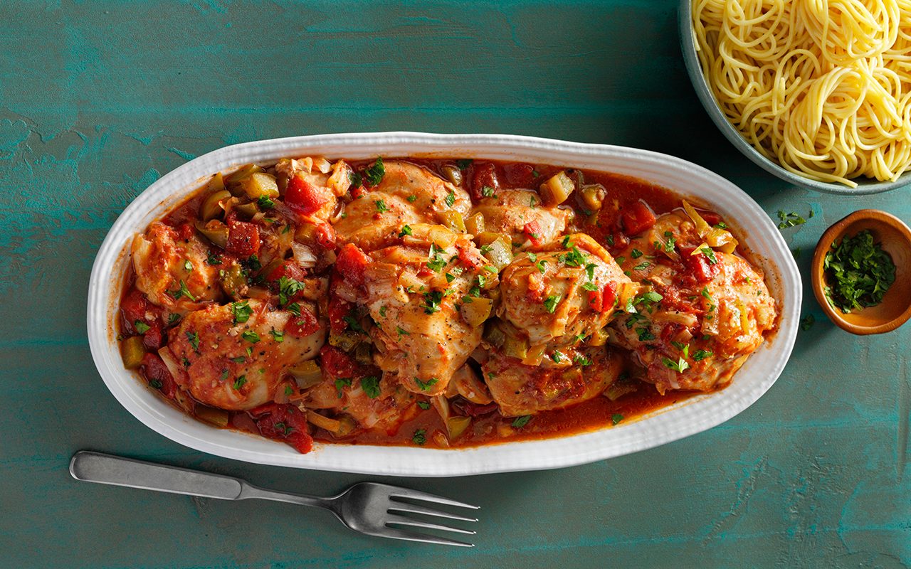Garden  Chicken Cacciatore
