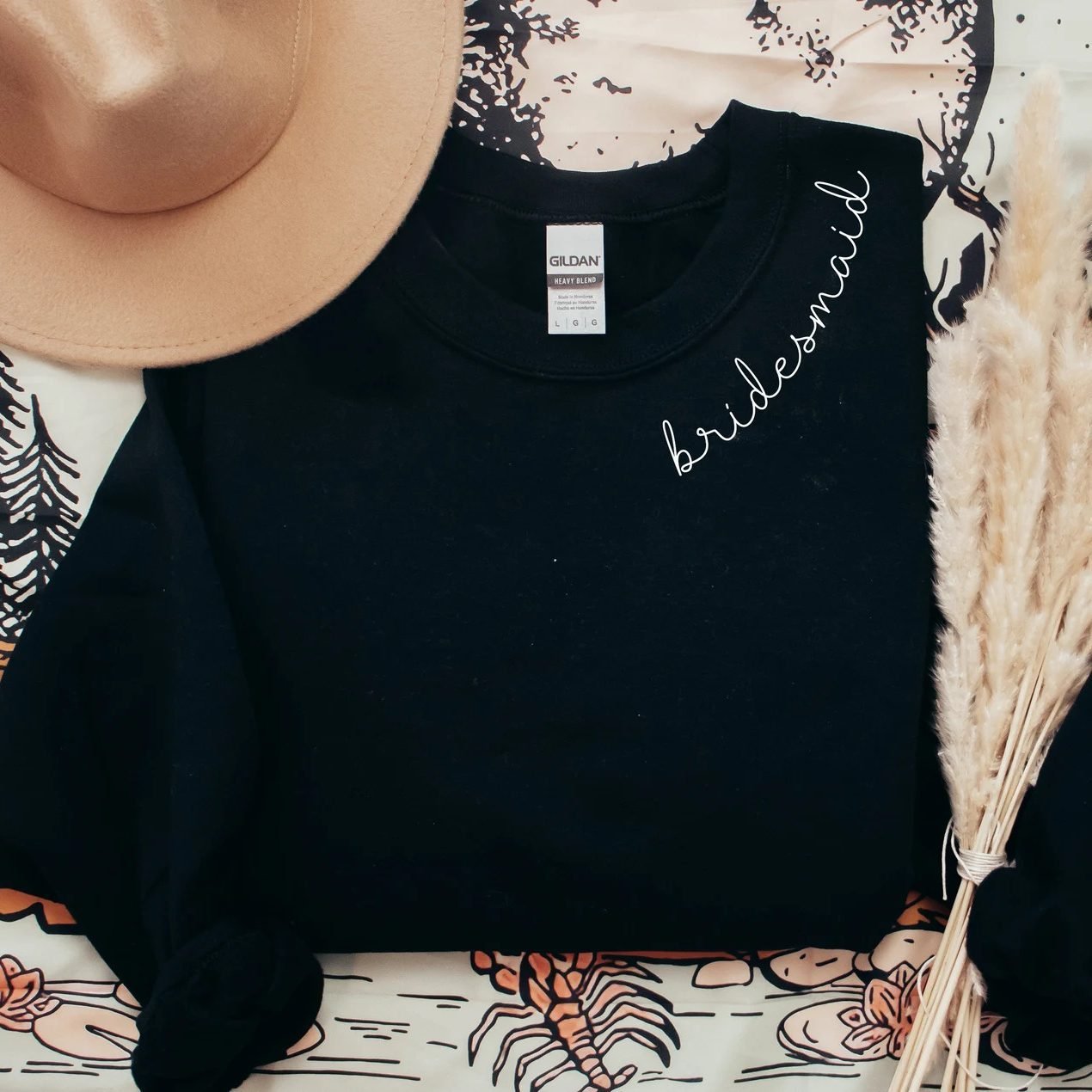 Bridesmaid Sweatshirt Ecomm Via Etsy.com