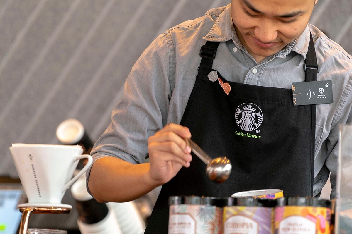 If Your Starbucks Barista Is Wearing a Black Apron, This Is What It Means