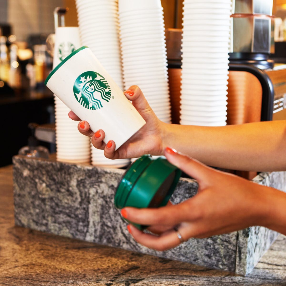 Starbucks Reusable Cups