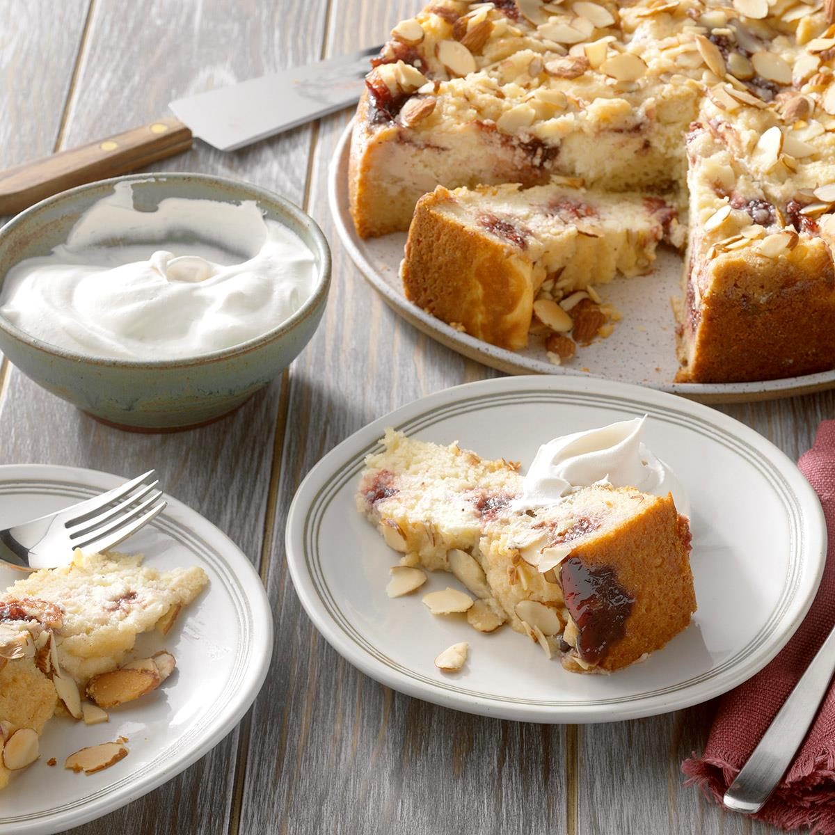 Lingonberry-Cardamom Cake