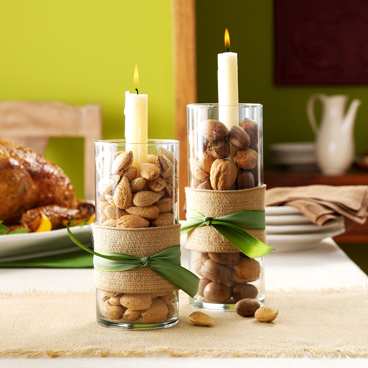 Nutty Vase Centerpiece Country Woman