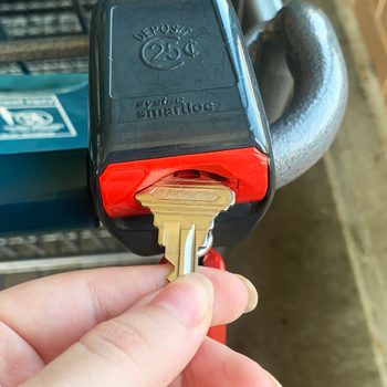 Aldi Cart Hack with Key