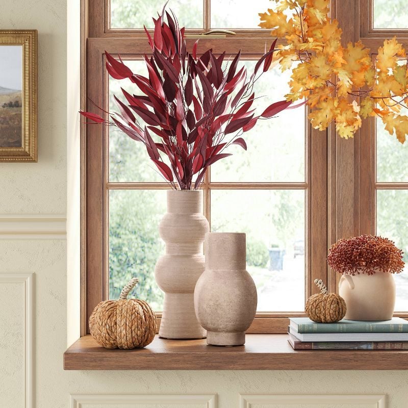 Medium Woven Pumpkin Dark Brown Ecomm Via Target.com