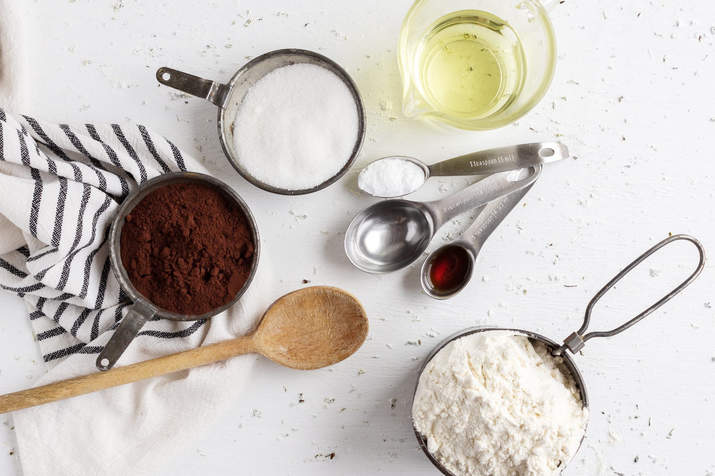 Wacky Cake ingredients