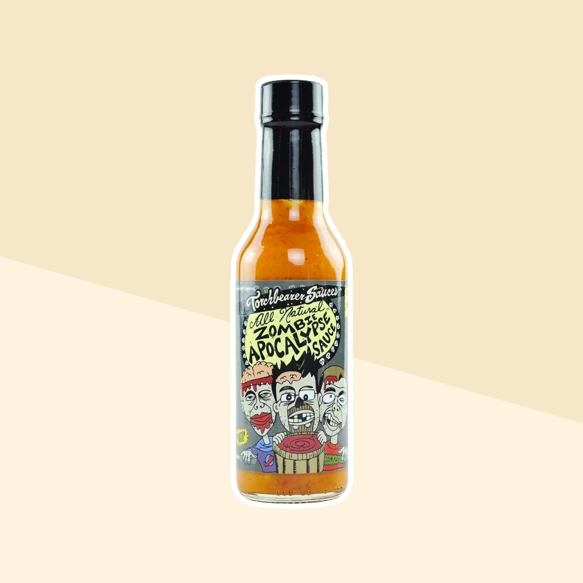Zombie Apocalypse Ghost Chili Hot Sauce