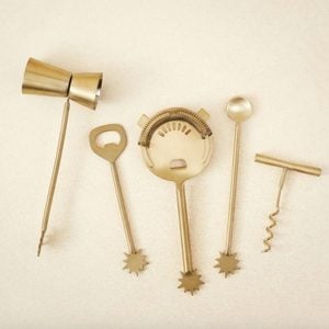 5pc Stainless Steel Cocktail Bar Tool Set Opalhouse 8482 Designed With Jungalow