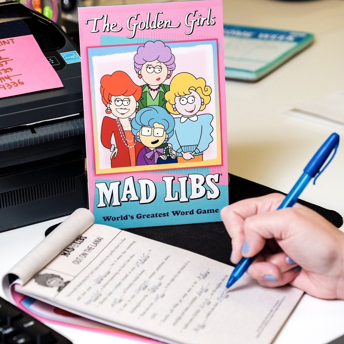 Golden Girls Mad Libs