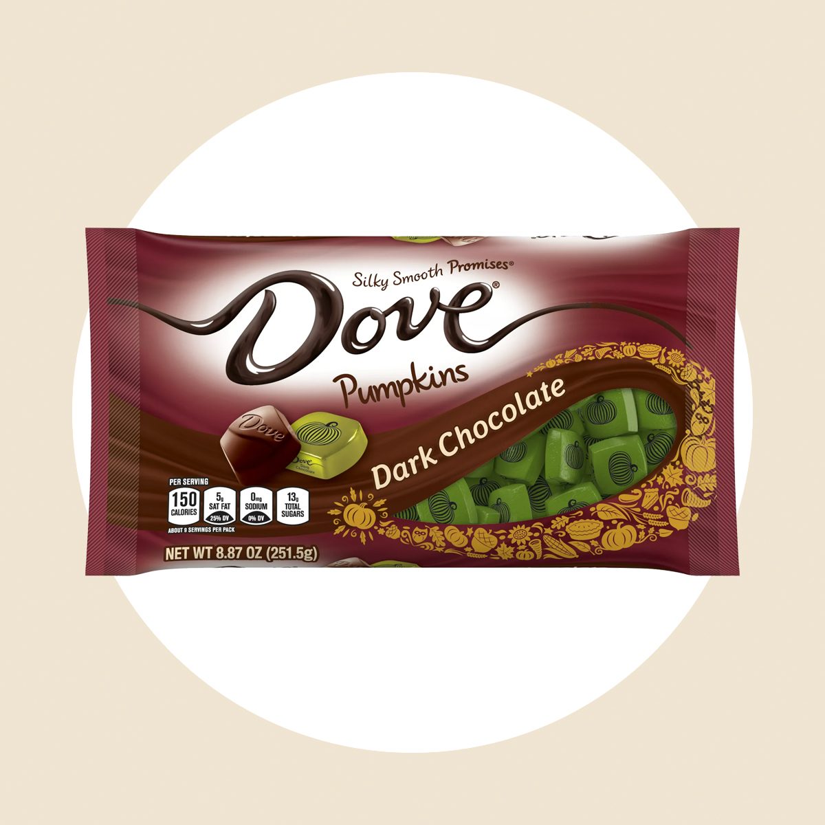 Dove Pumpkins Dark Chocolate Candy 