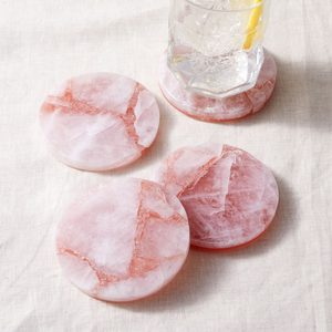 Stone Quartz Coasters Set Of 4 Z