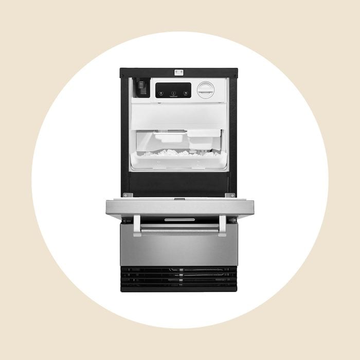 Kitchenaid 22.8 Lb Drop Down Door Built In Cubed Ice Maker