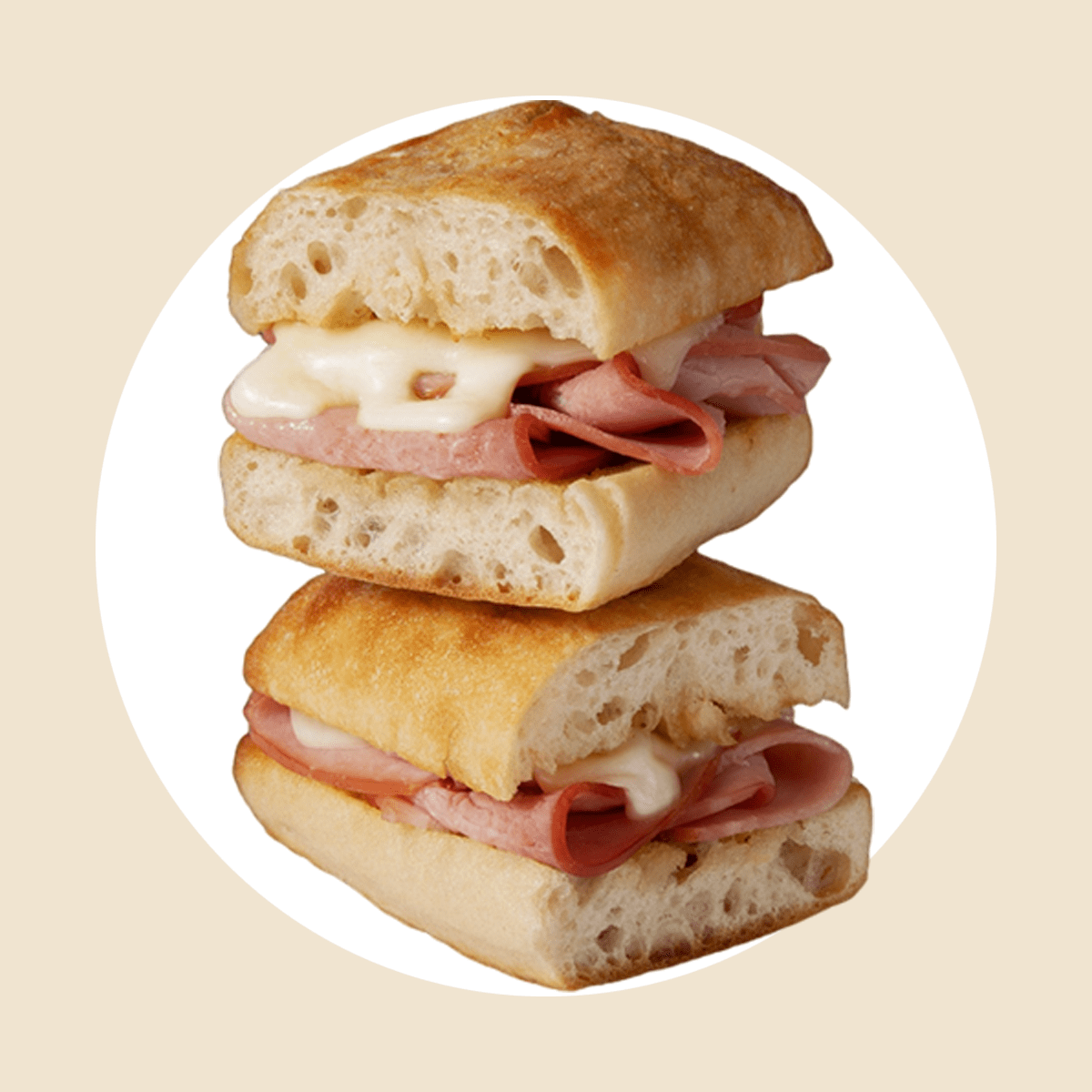 Starbucks Ham And Swiss On A Baguette Sandwich