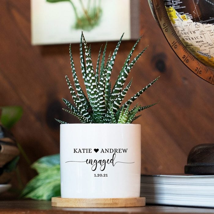 Personalized Succulent Pot