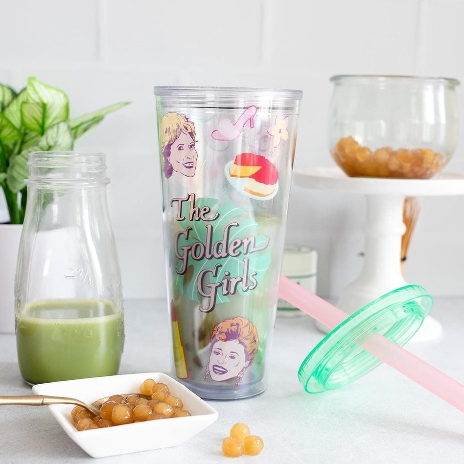 The Golden Girls Carnival Cup With Lid And Straw