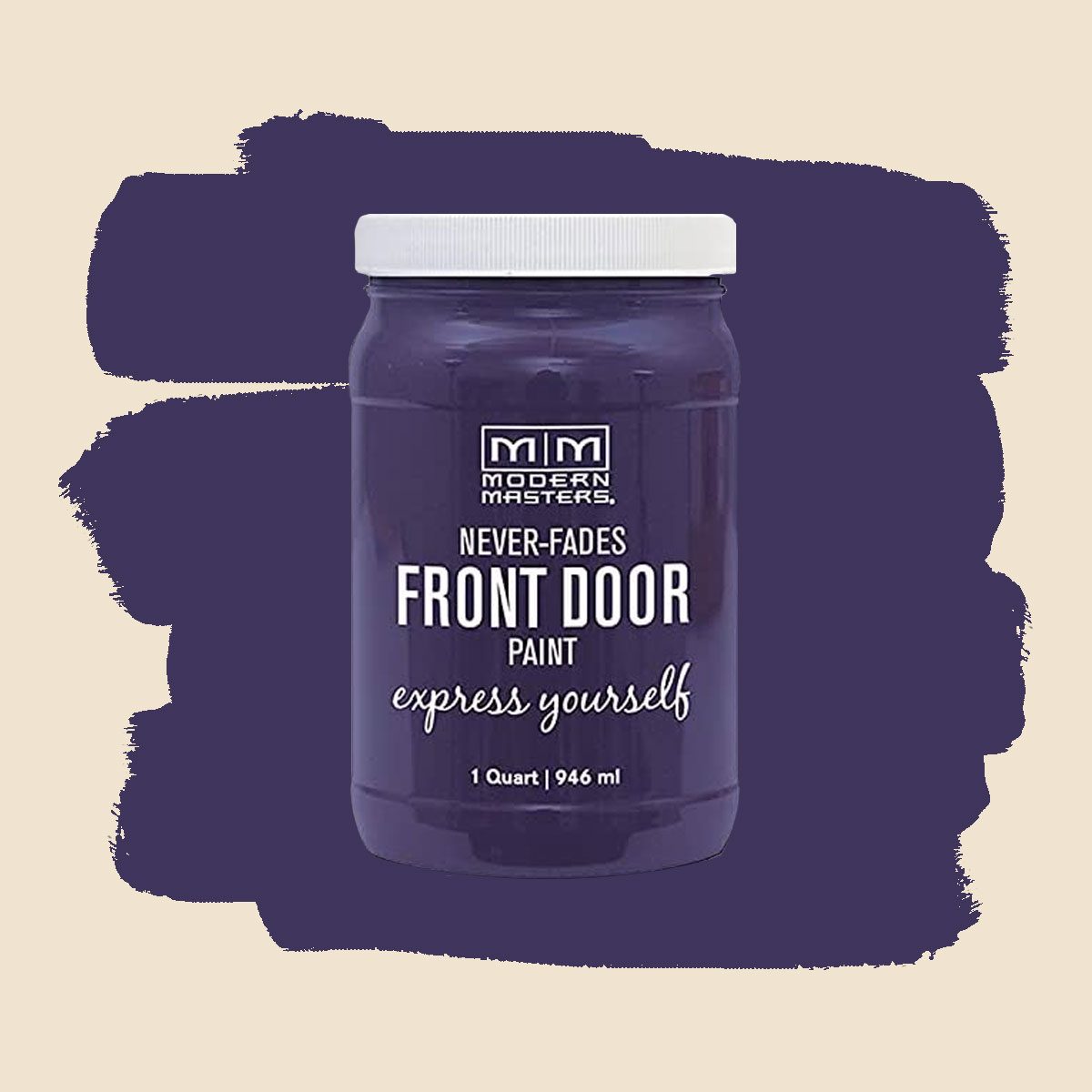 1 Qt Modern Masters Spiritual Purple Front Door Paint