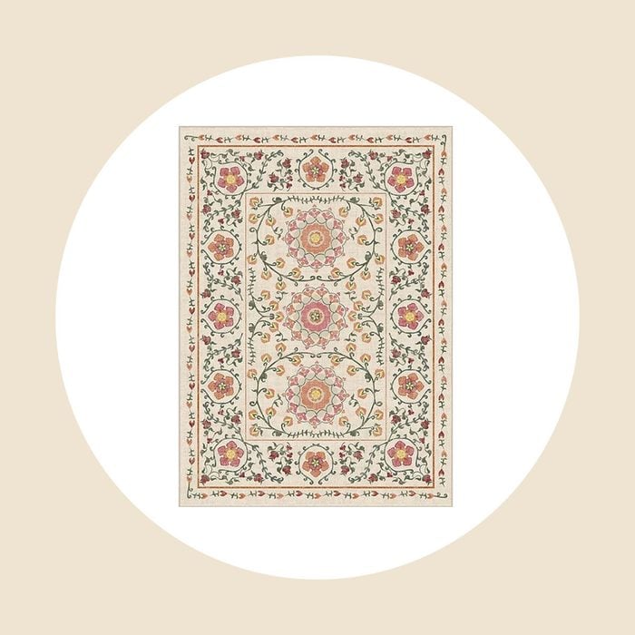 Suzani Coral Rug