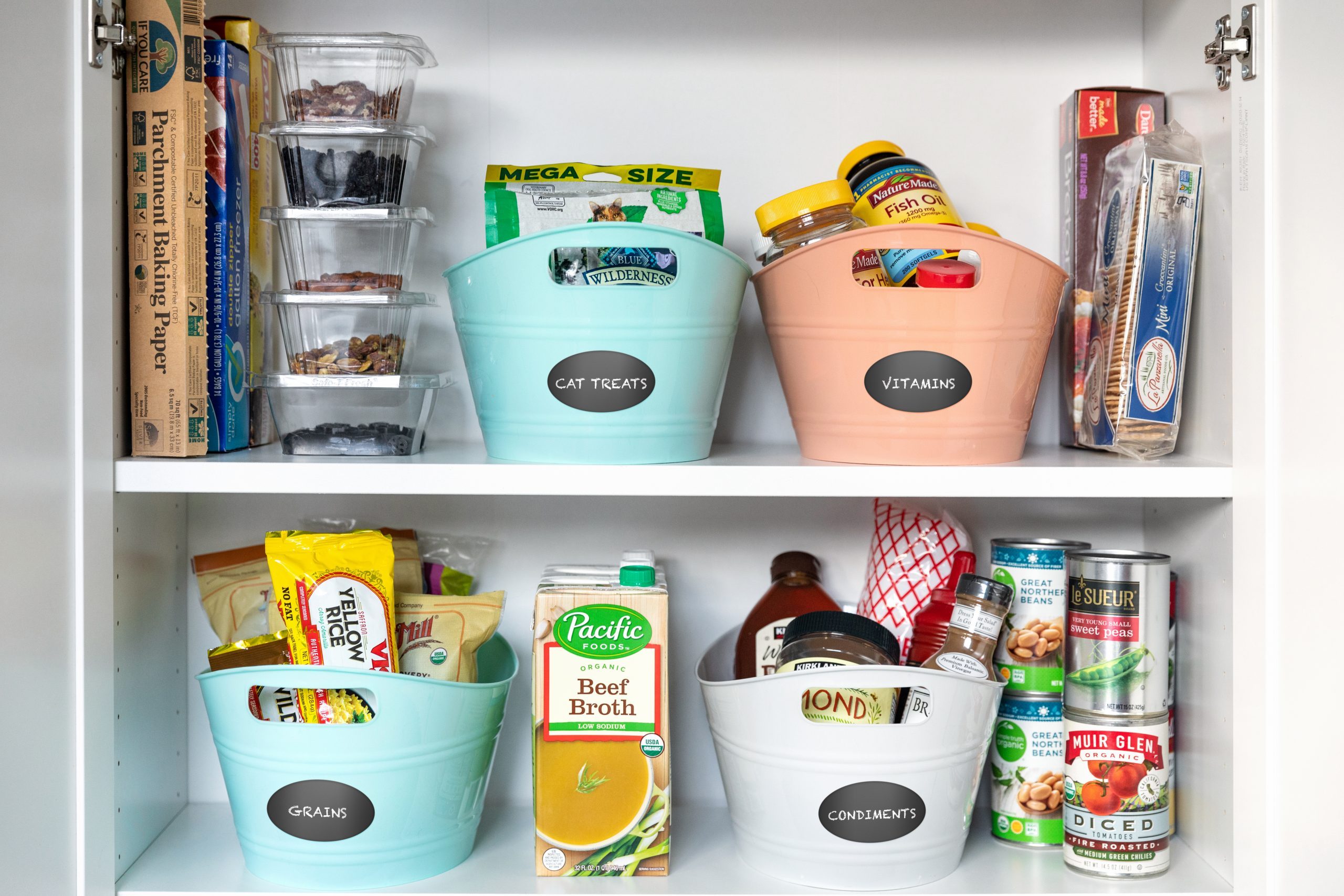 Dollar Tree Store Organization pantry storage