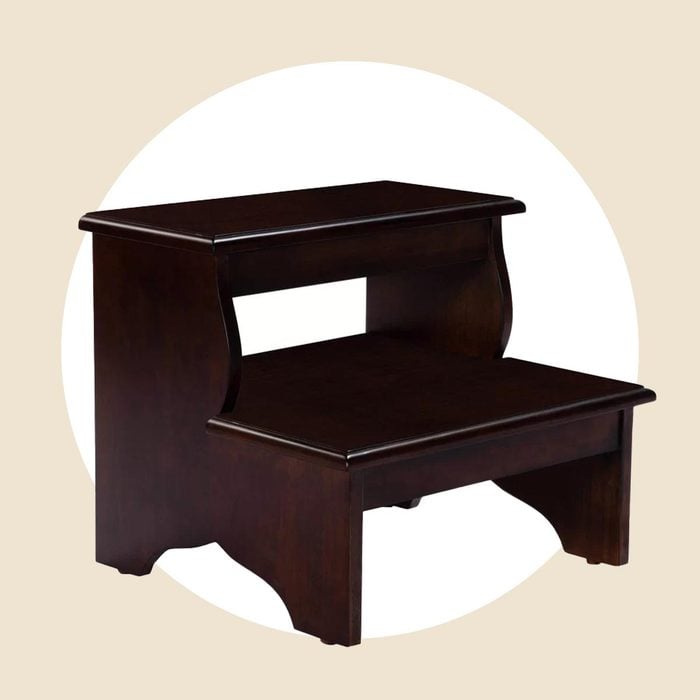 Cherry Wood Step Stool