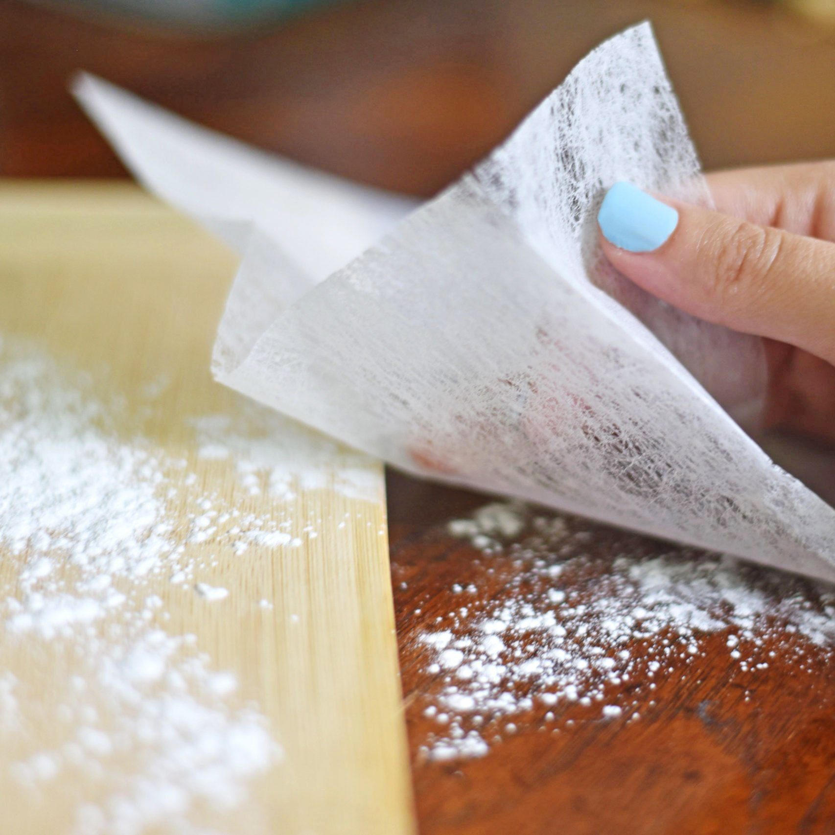 Spilled Flour Dryer Sheets Ad Toh