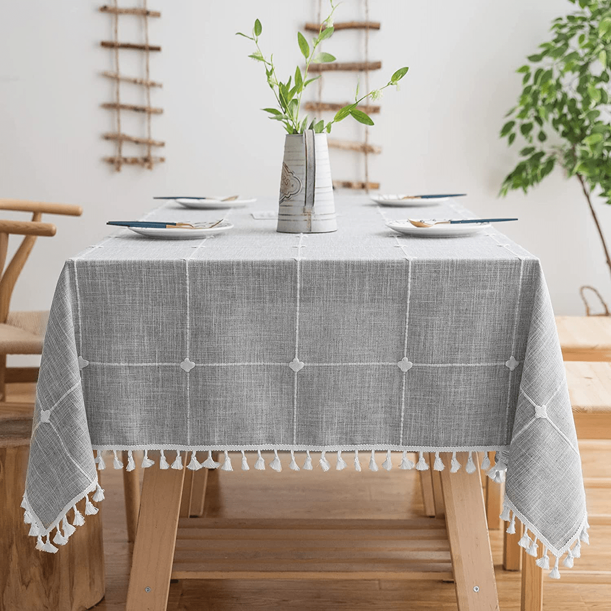 Oubonun Rustic Tablecloth