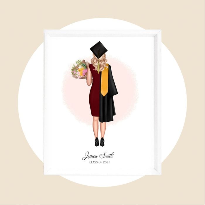 Personalized Graduation Character Card