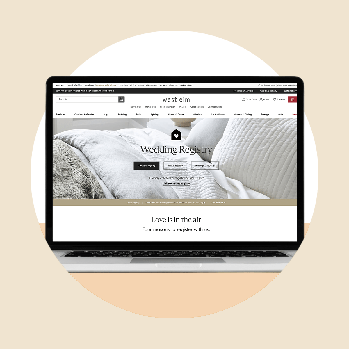 West Elm Wedding Registry