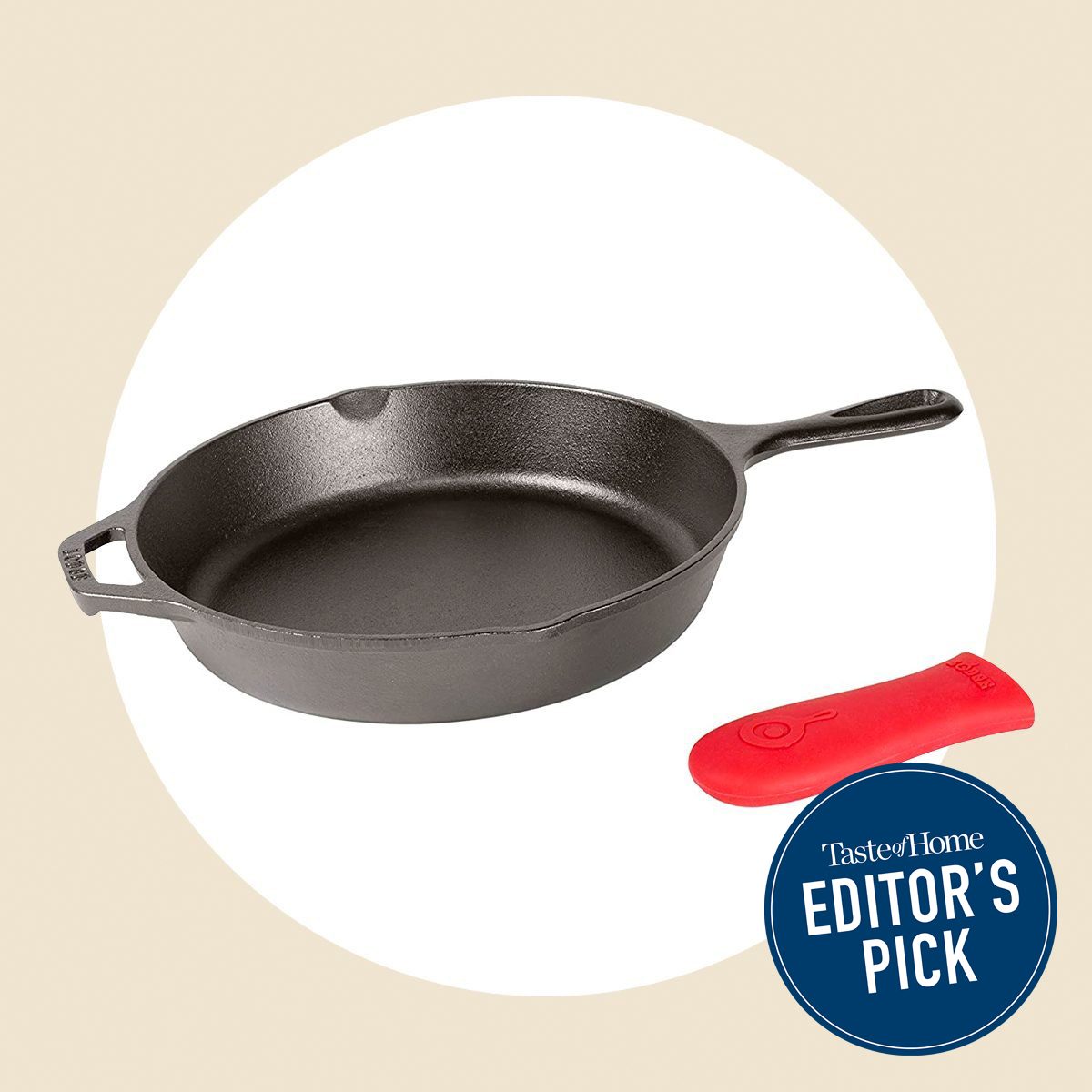 Pre Seasoned Lodge Cast Iron Skillet