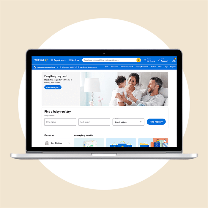 Walmart Baby Registry