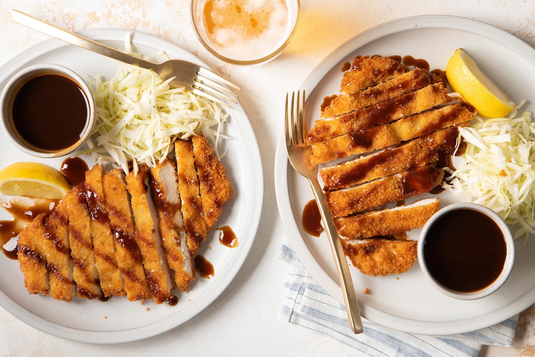 Two Plate of Chicken Katsu