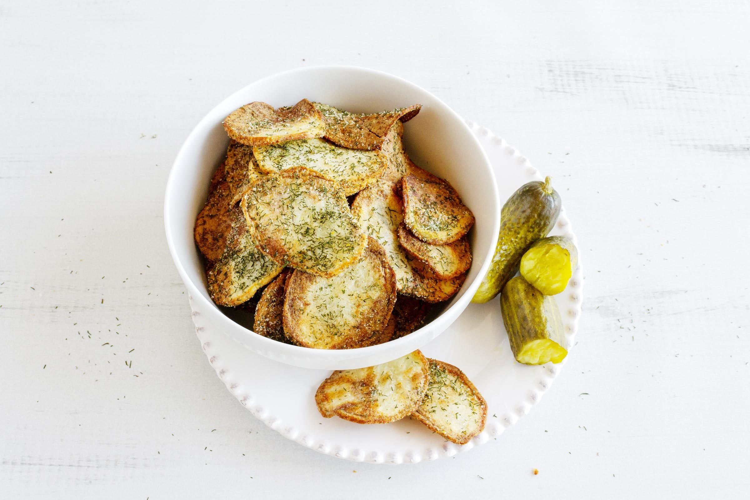 How to Make Dill Pickle Potato Chips