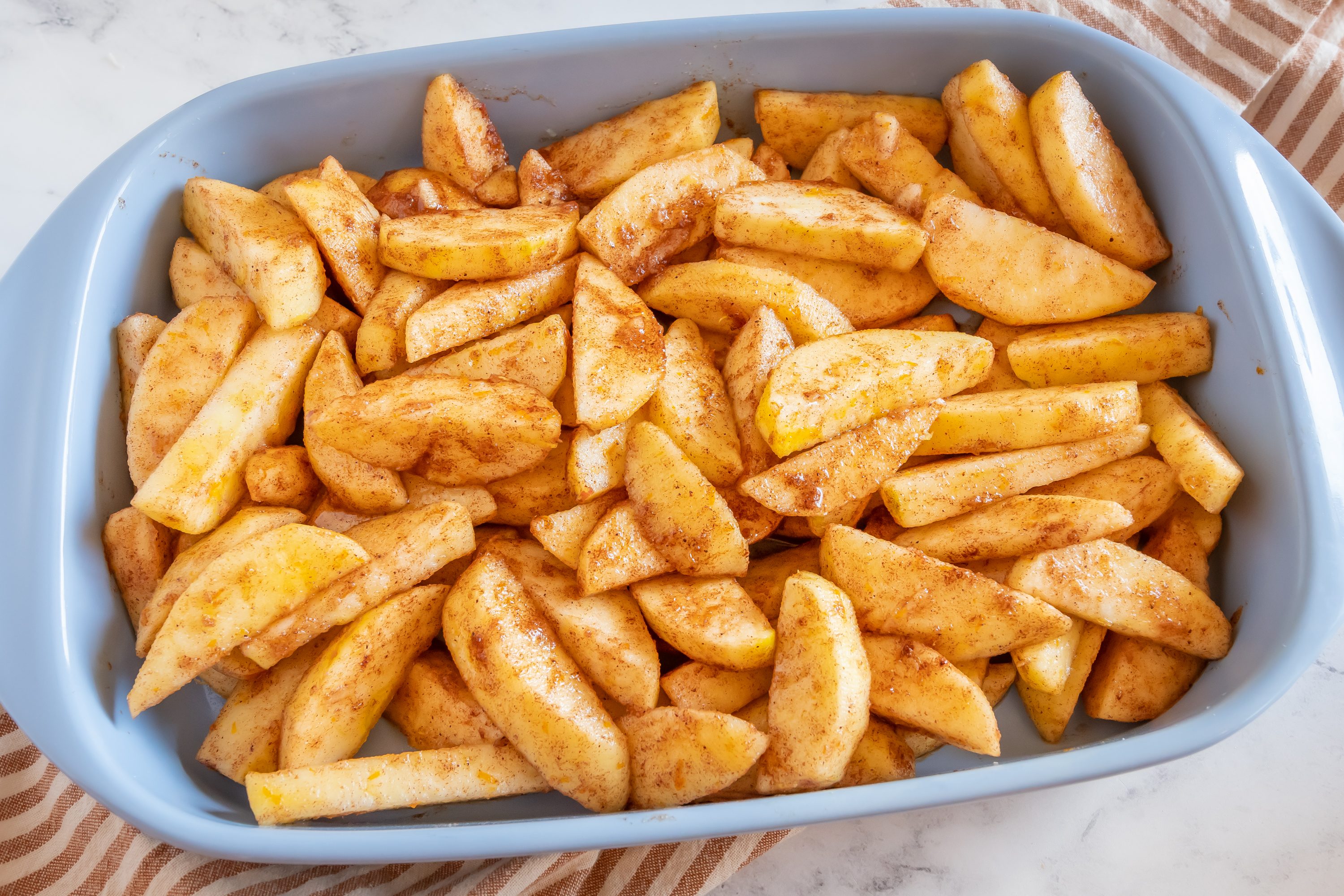 Ina Garten's apple crisp apples