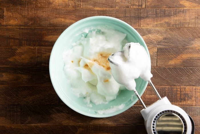 Amaretti Cookies beaten egg whites